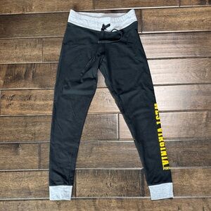 ❤️3/$30 Pink Victoria’s Secret WV Black Yoga Pants